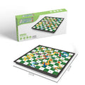 Big Size 32cm Eco-friendly Plastic Portable Magnetic Folding Crazy Chess Snakes Ladders Game Four Color Printing Children