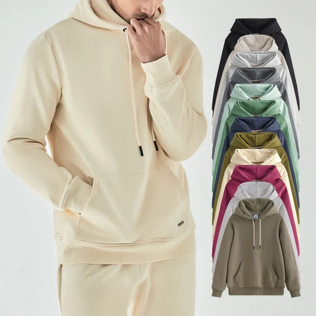 Unisex Premium Plain Hoodies in Bulk Custom Logo 470G Winter Heavy Weight Hoodie French Terry Blanket Hoodie