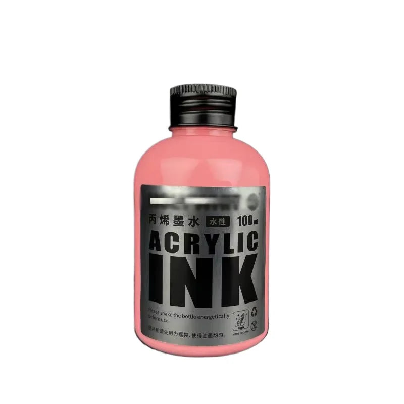 Custom Logo Highly Concentrated Metallic Pigment Water-Based Acrylic for Ink for Printing