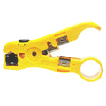 Factory Universal Yellow RJ45 Ethernet Wire Cutter Coax Coaxial Cable Stripper for Flat UTP Cat5 Cat6 CAT7 Steel Plastic OEM