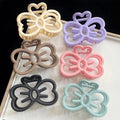 Wholesale 10cm Bow Shaped Plastic Hair Claw Clip Cute Elegant Style New Selling Women's Hair Claw PC Customization Hair Claws