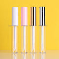 CAIYA 10ml Mascara Tube White pink Gold Black Empty clear Lipgloss Tubes Wholesale Lip Balm Container Cosmetic Packaging Custom