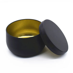 Wholesale Customizable Color Decorative Seamless 4OZ 8 OZ Set Empty Tinplate Candle Can Jar Label/Silkscreen Printing Craft