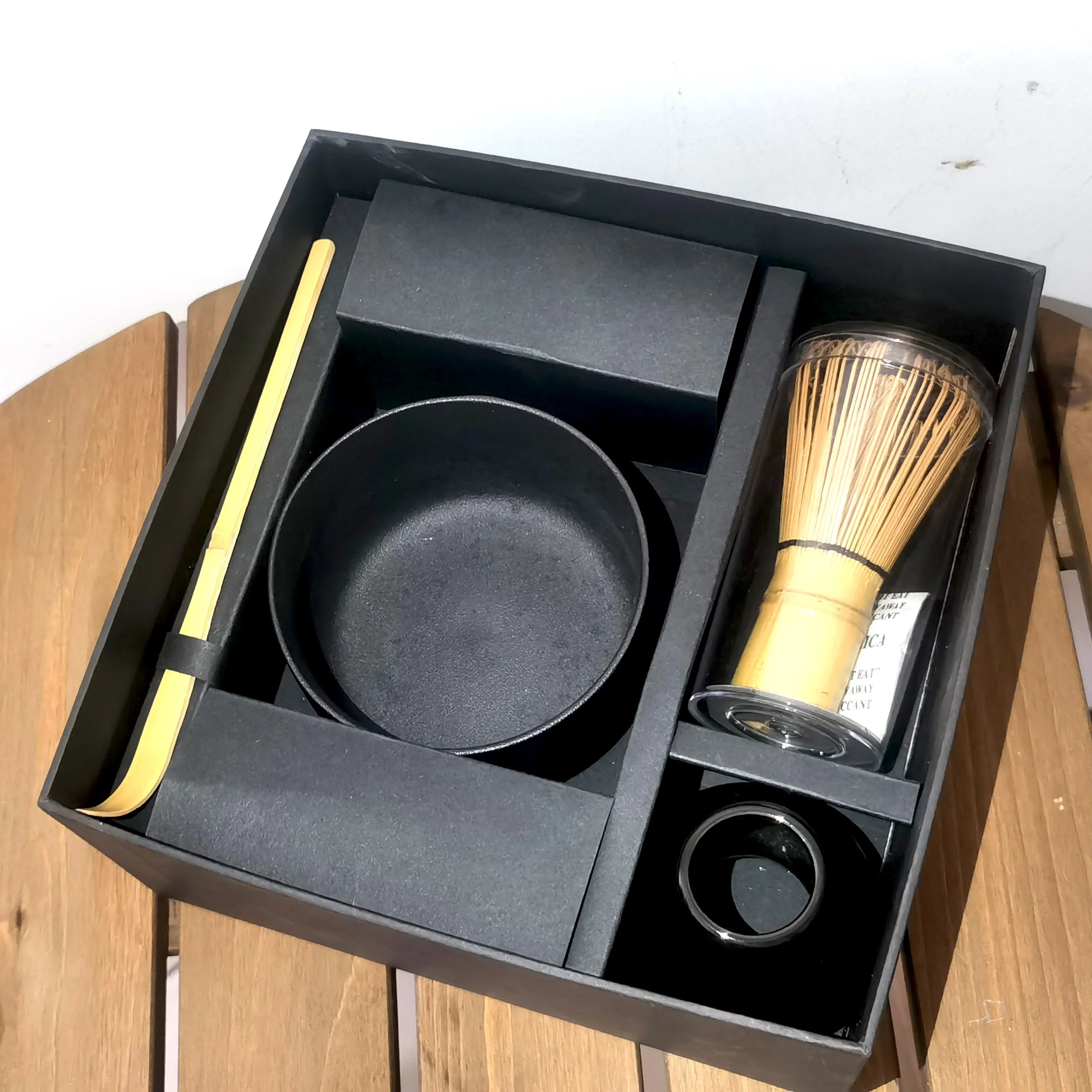Custom Printed Box LOGO Matcha Tea Set Japanese Wholesale Matcha Making Tool Set