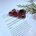 Stone Ear Plugs Light Purple Glass Double Flared Plug Saddle Plug Ear Expander Body Piercing Jewelry