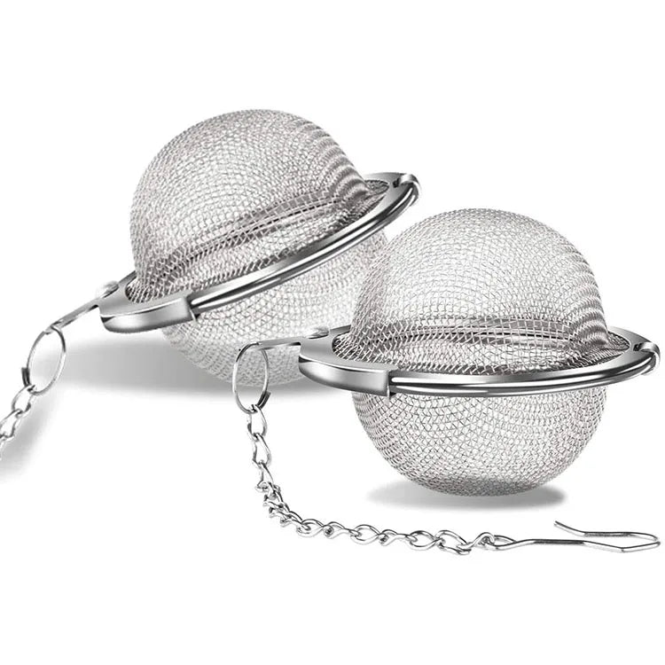 Wholesale 4.5cm 5.5cm Tea Strainer Stainless Steel Wire Mesh Tea Infuser Tea Ball for Loose Leaf