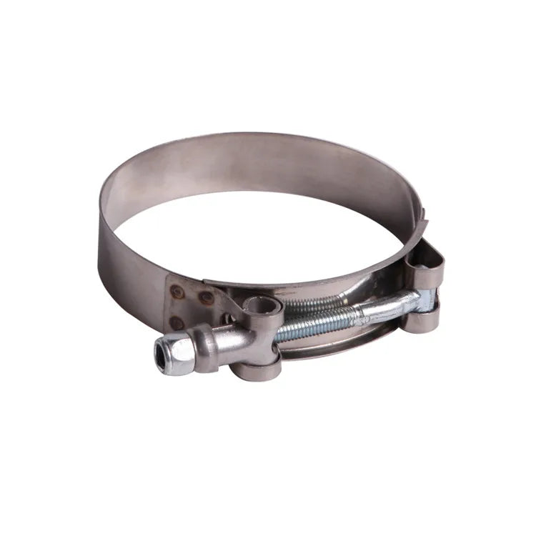 1x Premium 304 Stainless Steel T-Bolt Turbo Silicone Hose Clamp 3.25 Inches 76-84mm
