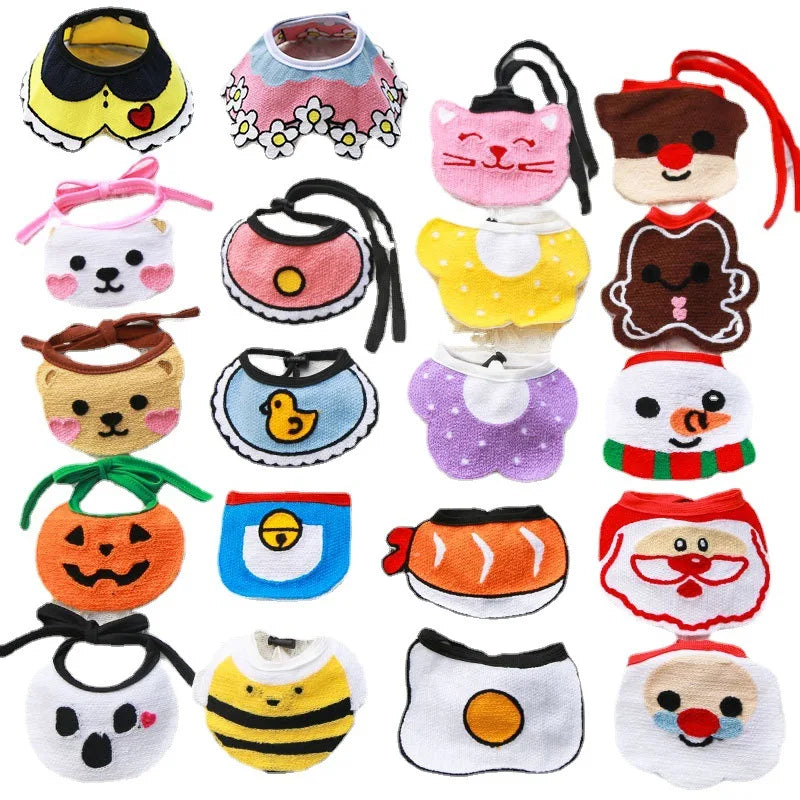 Korean Cute Pet Cat Saliva Towel Dog Wool Christmas and New Year Holiday Sweaters & Sweatshirts