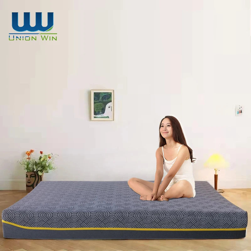 Union Win Comfortable Sleep All Night Long Good Dream Knitted Fabric Chronic Rebound Memory Foam Mattresses