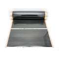 All Sizes 220W/M2 50cm 80cm 100cm Width Electrical Far Infrared Carbon Fiber Film Underfloor Heating Film Low Warm Mat