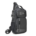 Custom Logo Multi-Functional Outdoor Waterproof Chest Bag Fashion Oxford Sling Messenger Fanny Pack with Zipper Closure