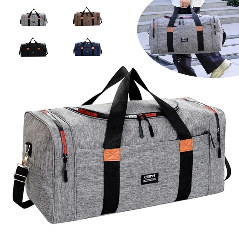Logo Custom Wholesale Large Capacity Light Fitness Exercise Yoga Sports Gym Suitcase Travel Bag