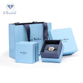 Wholesale Jewelry Blue Luxury Paper Jewelry Box Jewelry Packaging Gift Display Box Ring Bracelet Pendant