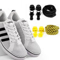 High Quality FASTLACES Polyester No Tie for Flat Outdoor Leisure Stretching Lock Elastic Shoelaces Lazy Laces Unisex