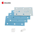95*178mm Aluminum Oxide Abrasive Sheet Hook and Loop Grinding Wood and Metal Surface Sanding Paper Sheet