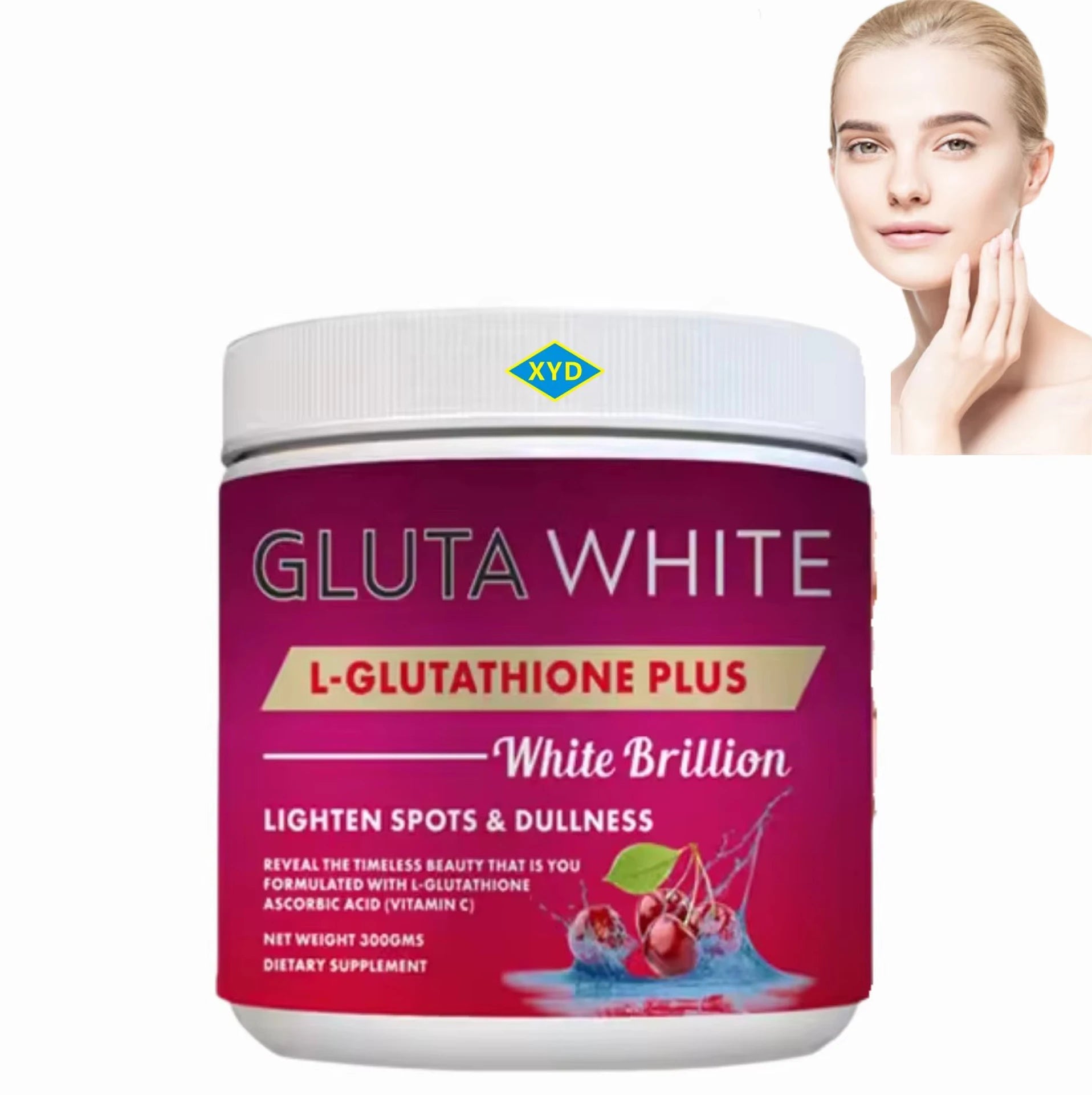 Aeglewell OEM Private Label Factory Supply L-Glutathione Plus Powder Skin Whitening Collagen Supplement Skin Care