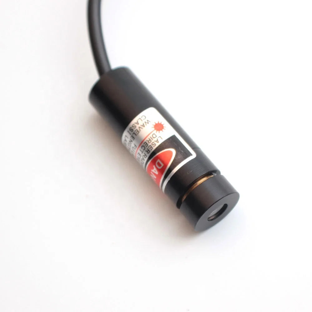 635nm 5mw Focusable 12x40mm Red Dot/spot Laser Diode Module