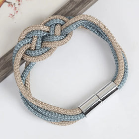 Chinese Style Curtains Accessories Ruyi Knot Magnetic Buckle Curtain Strap Curtains Tie Back Rope Straps