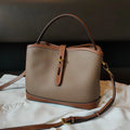 Women Top Handle Shoulder Bags Italian Genuine Cow Leather Ladies Classic Fashion Handbag Crossbody Bag