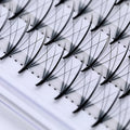 Ultra Speed Matte Black Premade Wispy Spikes 5D 7D 9D Lash Extension Premade Wispy Fans