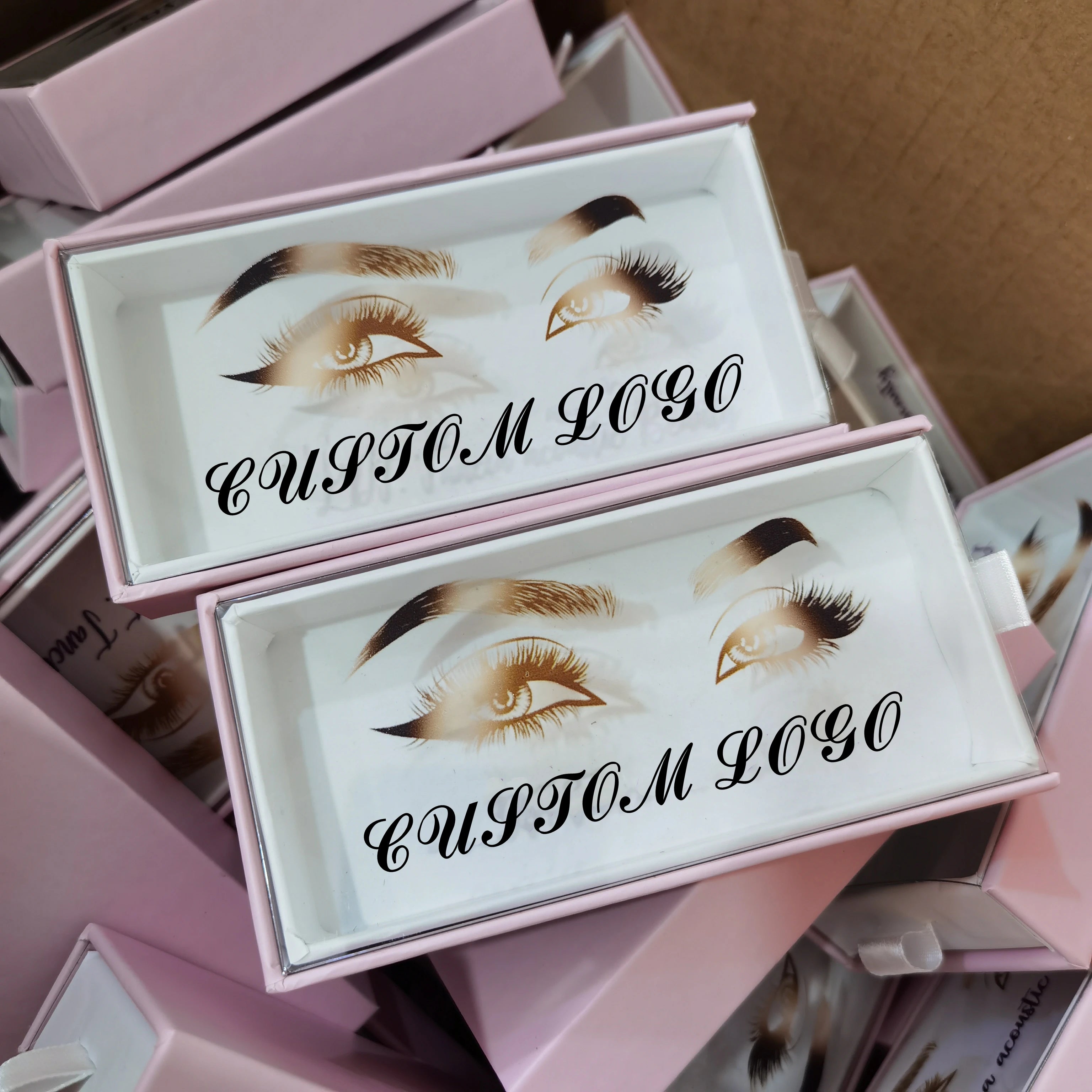 Wholesale Eyelash Package Box Private Label Eyelash Box Eyelash Gift Box Lash Packaging