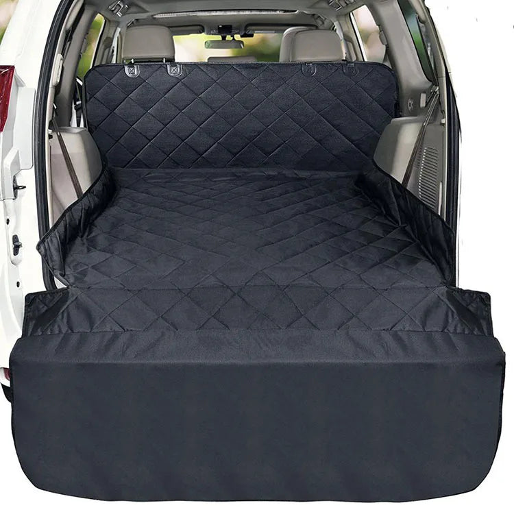 Quilted Dog Car Seat Covers with Side Flap Safety Cotton Mat Cover Pet Car Seat Small Dog