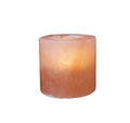 Natural Hand Carved Himalayan Salt Tealight Pink Candle Holder Himalayan Salt Candle Holder Portavelas De Sal De Roca Del Himala