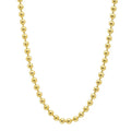Stainless Steel Ball Chain Necklace Fashion Jewelry Necklaces Bijoux En Acier Inoxydable Gold Bead Ball Necklace