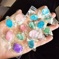 JF8250 in Stock Druzy Stone Wholesalehot Sale Natural Quartz Geode Gold Plated Druzy Connectorsdruzy Bracelet Charms