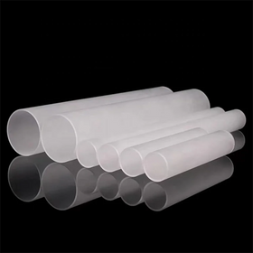 JR Glass Custom Fire Resistant Frosted Borosilicate Glass Tube