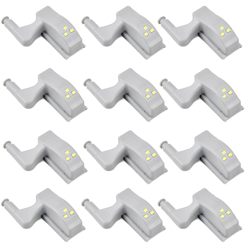 Hinge LED Sensor Light for Kitchen Cabinet Cupboard Closet Hinge Light Led