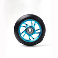 100MM Aluminium Core Urethane Wheels for Inline Skates & Roller Skis Durable Rubber 100MM Roller Ski Wheel for Kick Scooters