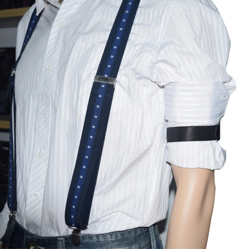 Shirt Sleeve Garters Men and Women Shirt Sleeve Holder 2.5cm Width Arm Suspender