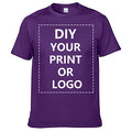 China Manufacturer's 100% Cotton T-Shirt Custom Printed for Men Plus Size Blank Design
