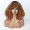 Cheap CurlyCheap Curly Virgin Hair Wig 180% Density Brazilian Virgin Hair Machine Made None Lace Human Hair Wigs for Black Women