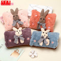 Cute Rabbit Electric Hand Warmer Hot Water Bag Charging Explosion Proof Heating Cartoon Water Bag