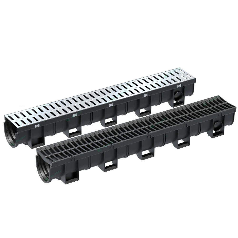Latest Design Outdoor Metal Drainage System Elegant Grate Channel Slot Drain for Building Materials