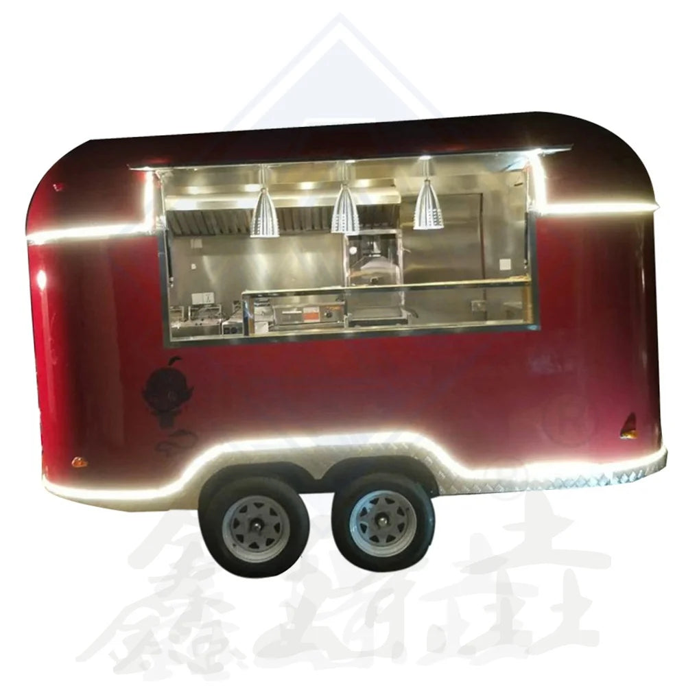 Food Truck Fully Equipped Restaurant for Rost Chicken Electric Ice Cream Truck Mobile Food Cart