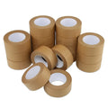 Strong Self Adhesive Gummed Sealing Carton Box Kraft Paper Packing Tape Roll