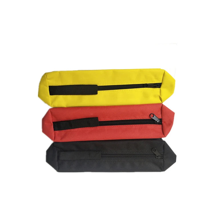 Customized Multifunctional Lightweight 600D Oxford Polyester Durable Small Zipper Tool Pouch Bag Toolkit