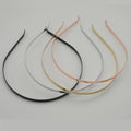 5mm Plain Metal  Wire Headband  with Bended Ends Base Iron Hairbands Hair Hoops for DIY Hair Accessories