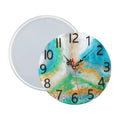Silicone Resin Molds Epoxy Clock Big Round Cement Clock Mold Home Clock Decor Silicone Mold