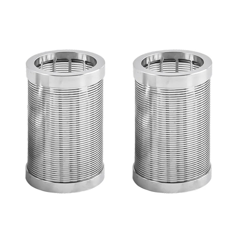 LIANDA New Stainless Steel Wedge Wire Sieve Screen Rotary Drum Filter Large Diameter for Fish Ponds Aquaculture