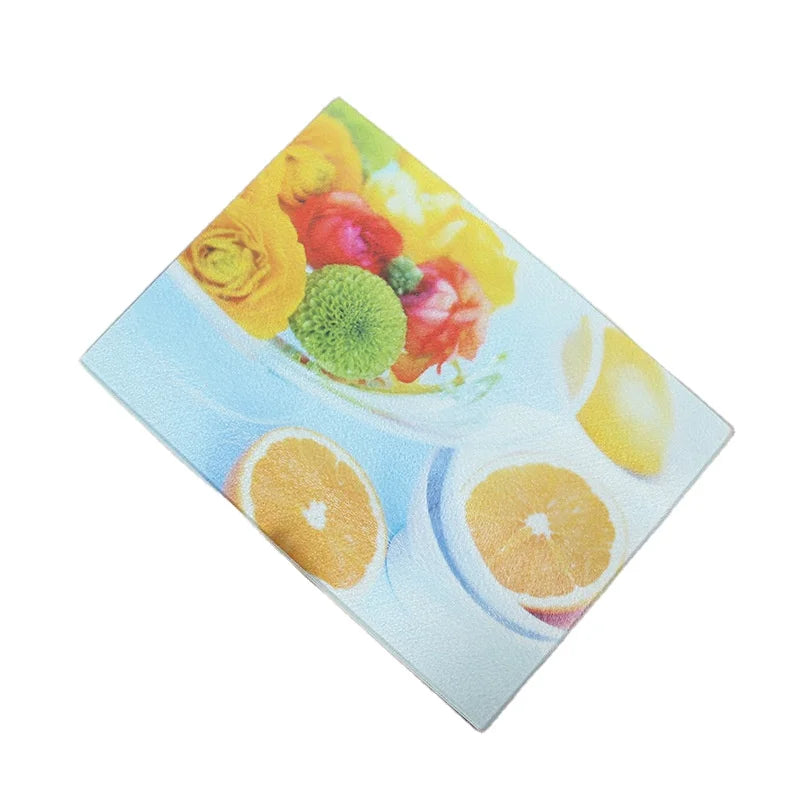199x284x4mm/284x387x4mm Sublimation Blanks Tempered Glass Chopping Cutting Boards for Home Kitchen Use/Christmas