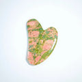 DIY Factory Direct Hot Selling Jade Gua Sha Scraping Massage Unakite Guasha Board