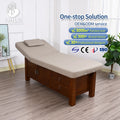 Spa Massage Table Full Body Beauty Bed Wood Frame Comfortable Salon Furniture Bedroom Living Room Gym Outdoor Use Modern Design
