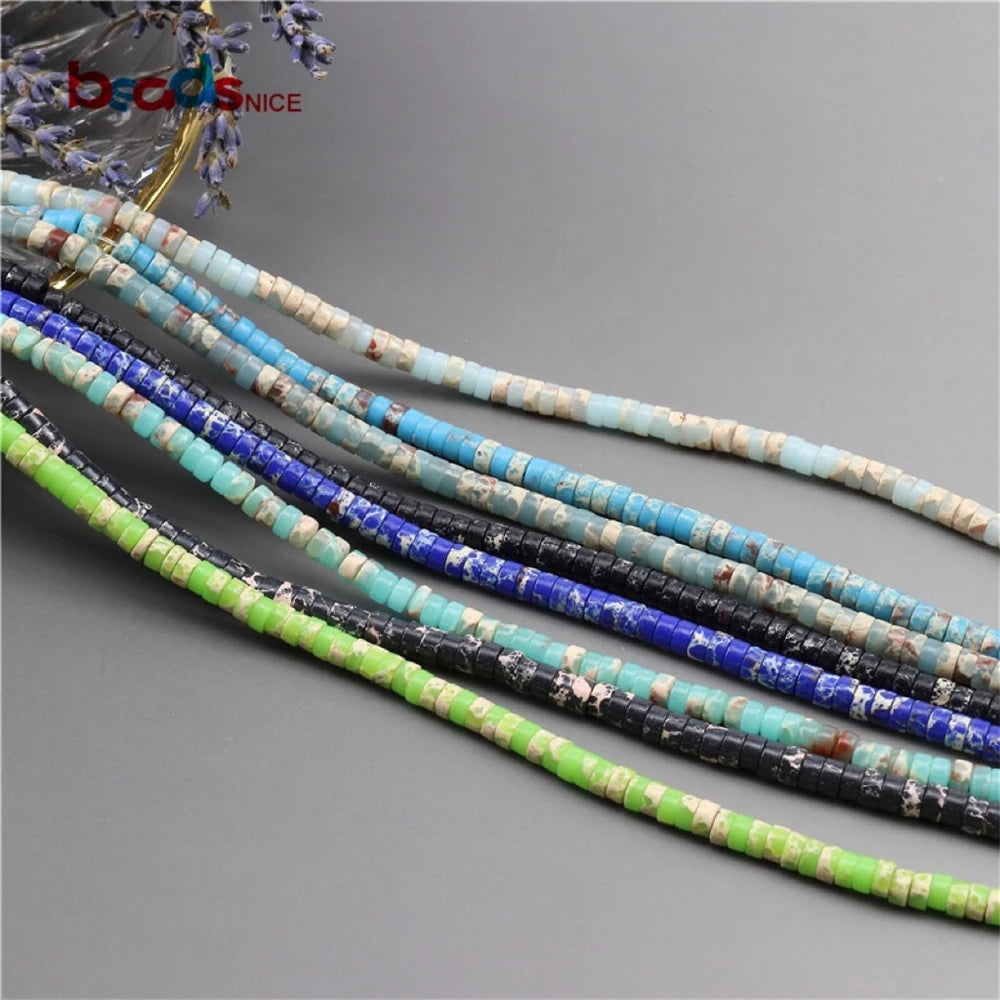Hot selling jewelry making kit goldheishi gold heishi seed beads necklace with low price