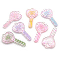 Mix Clear Jelly Color Resin Key Charm Cute Key Pendant for Keychain Jewelry Earring Scrapbooking DIY Making Necklace