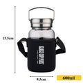 Drinking Fruit Juice Reusable Hot Sale Tea Infuser Custom Glass Water Bottles