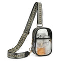 Custom TPU Waterproof Sport Fanny Pack Belt Women's Fashion Waist Chest Mobile Phone Sling Crossbody Travel Shoulder Messenger